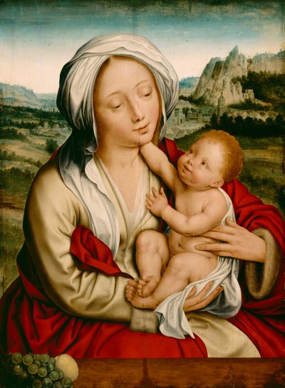 Madonna und Kind, um 1520 von Quentin Massys or Metsys